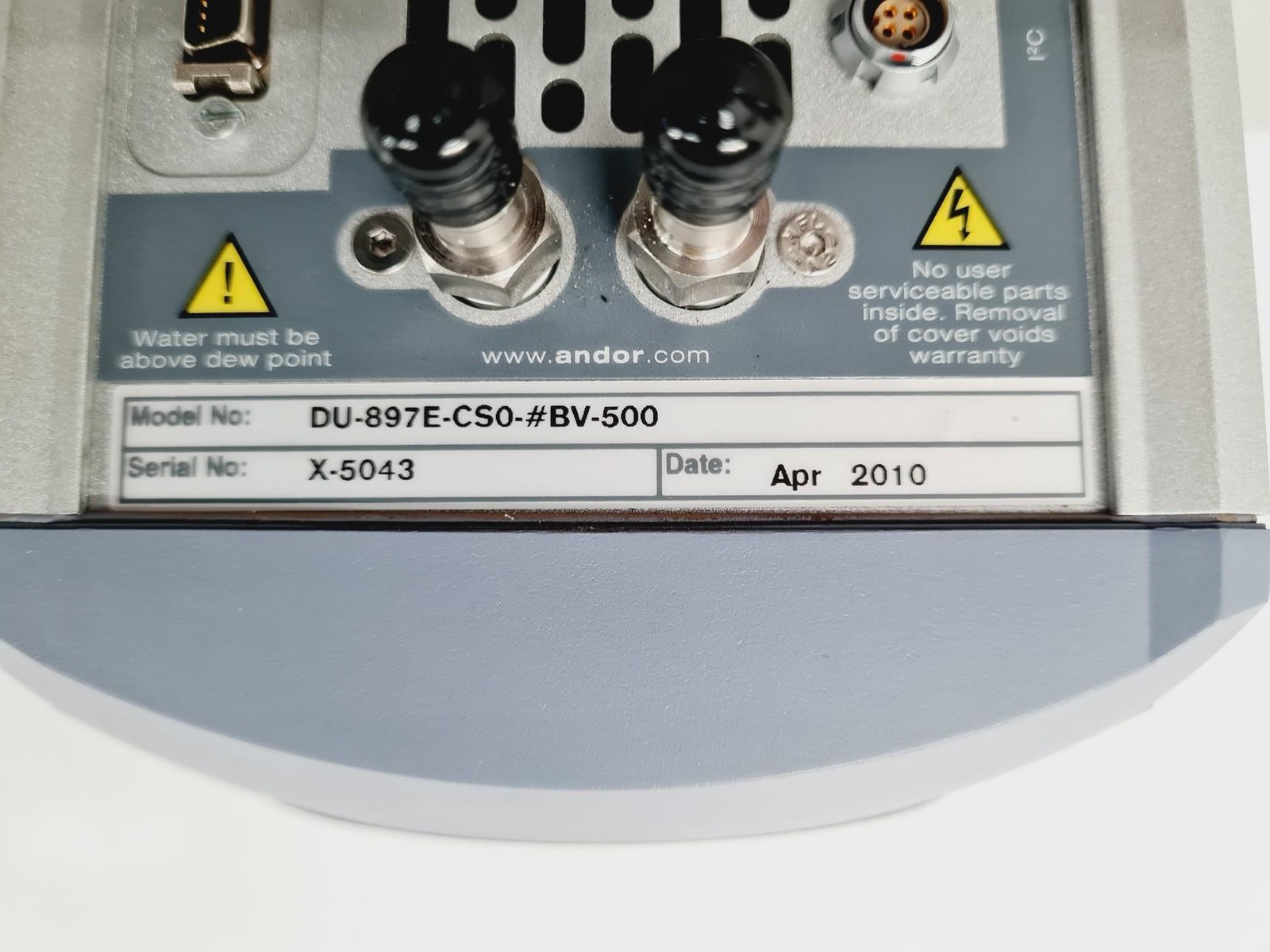 Andor iXon EM+ DU-897E-CSO-#BV-500 Microscope Camera Lab