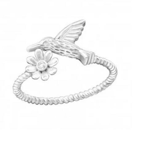 Bird sterling silver toe rings