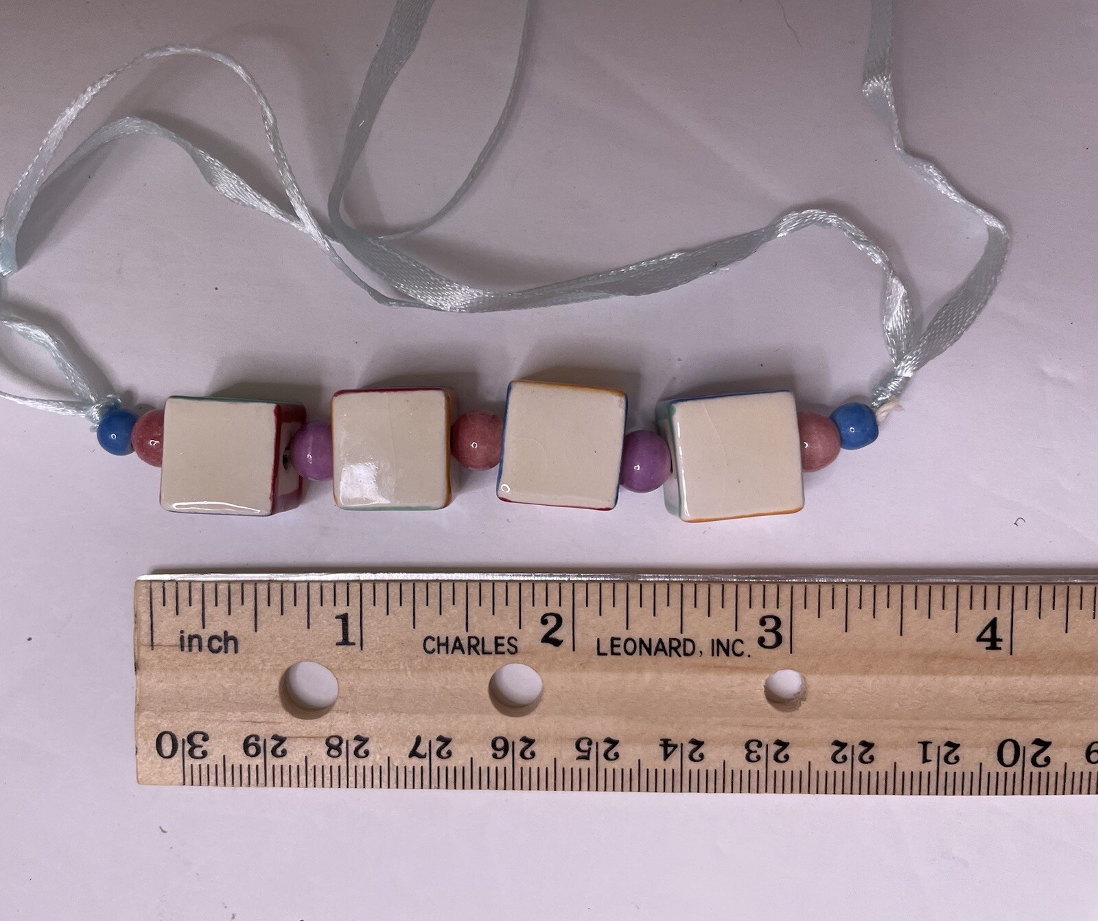 Longaberger Tie On: 2008 Baby Block EUC.