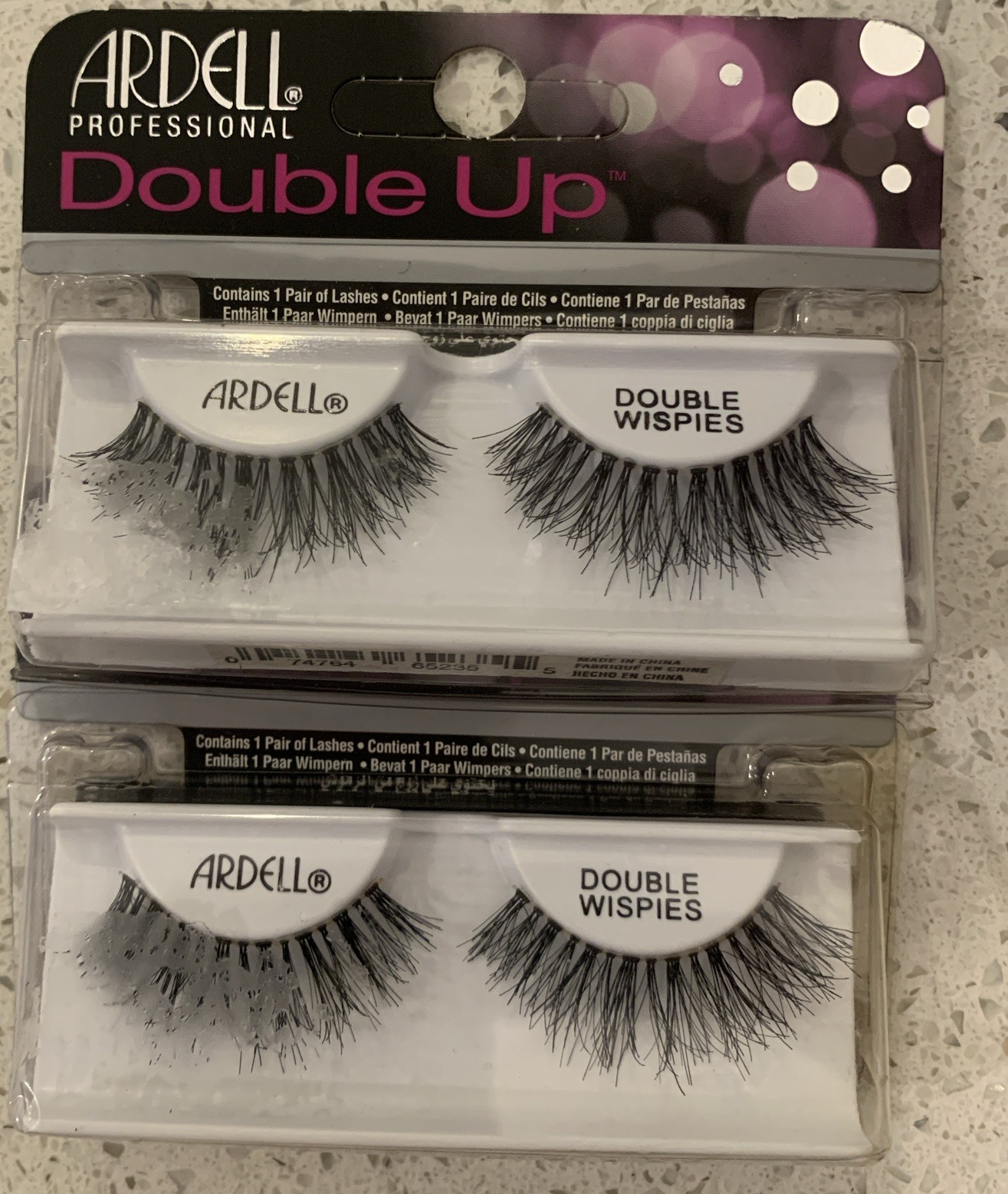 Ardell Professional Double Up Double Wispies Eyelashes Black 1 Pair 2 Available