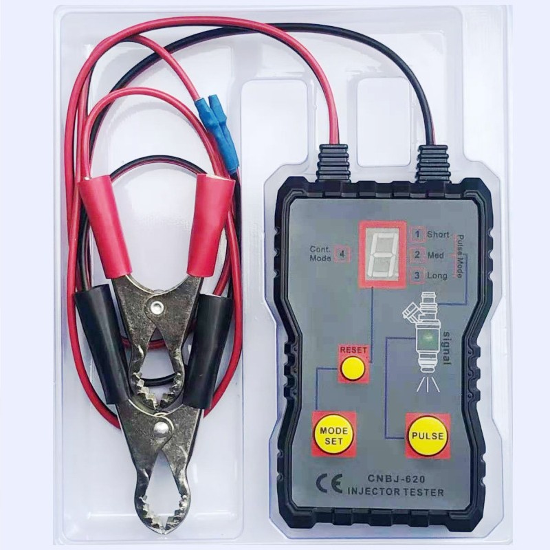 12V Car Fuel Injector Tester Fuel Pressure System Diagnostic Testing Tool Kit