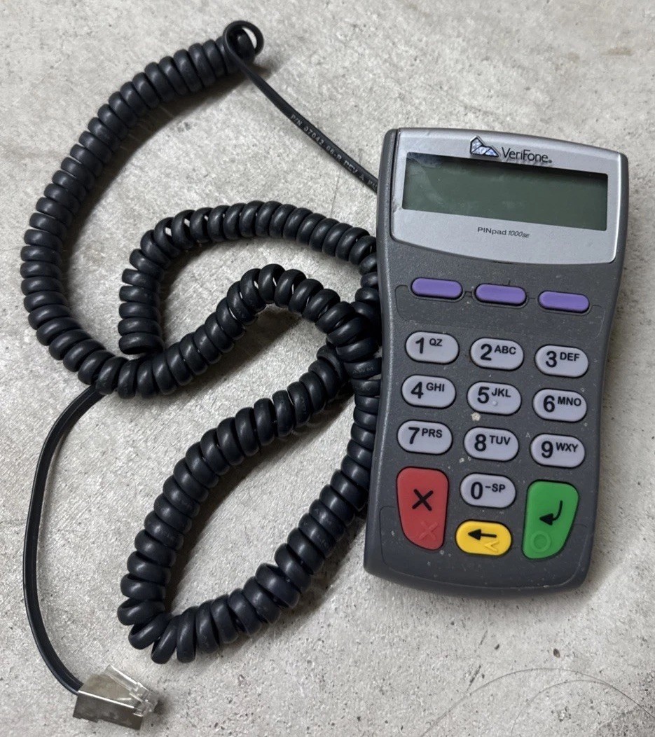Verifone PINpad 1000se - Unable To Test