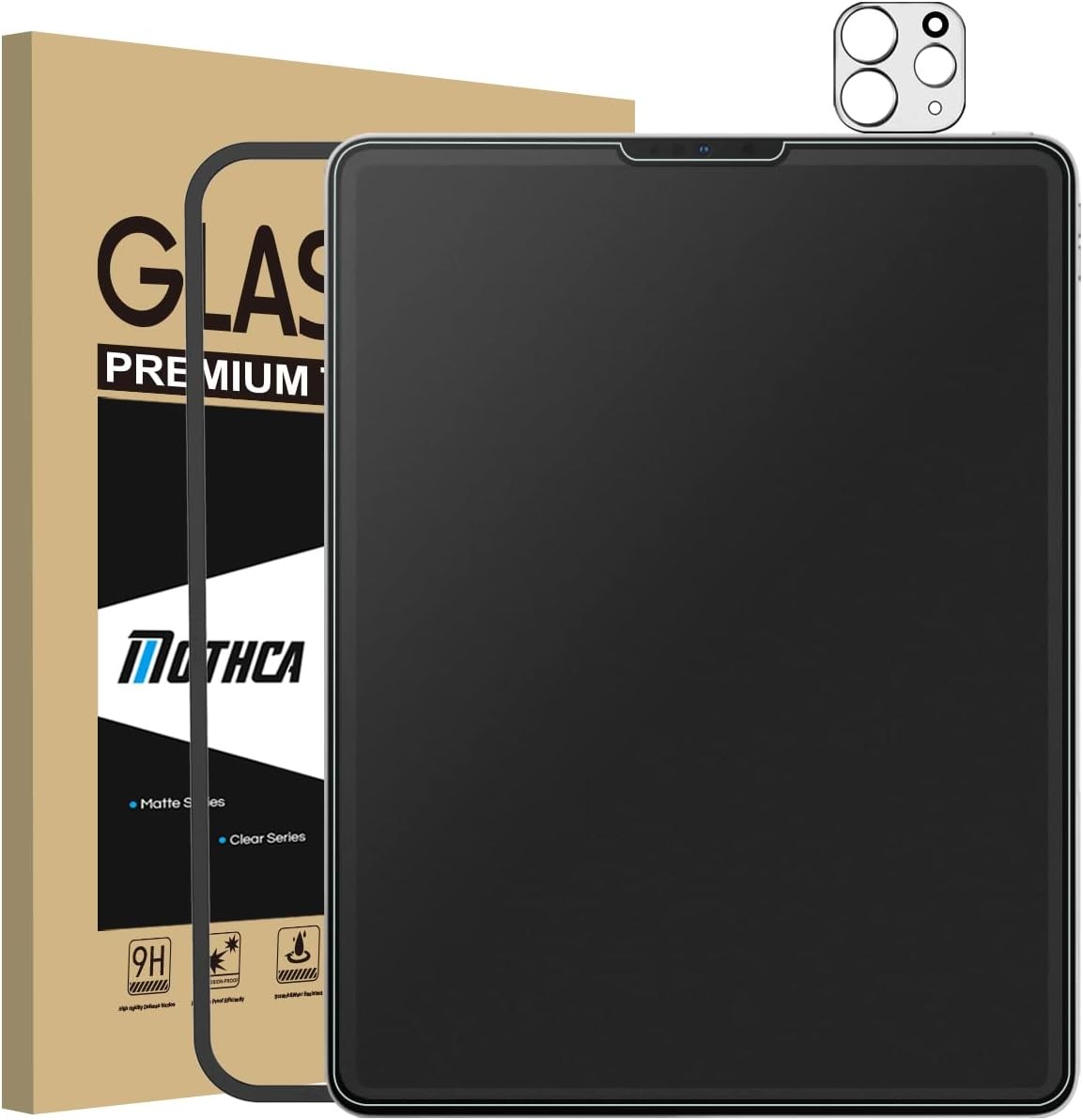 Mothca Matte Glass Screen Protector for iPad Pro 11 Inch(2022/2021/2020/2018)
