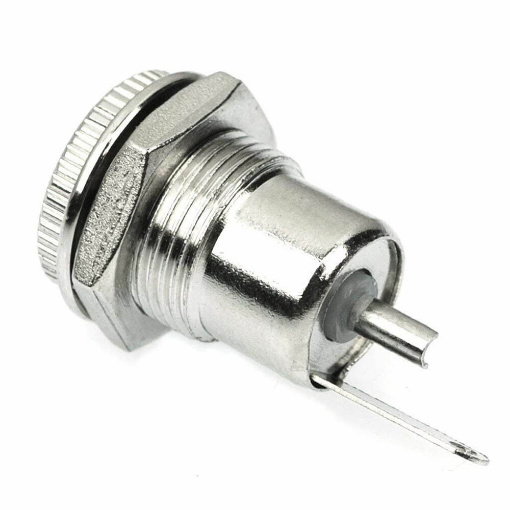 20/40X DC Power Supply Jack Plug Socket Female Panel Mount Connector 5.5mmx2.1mm