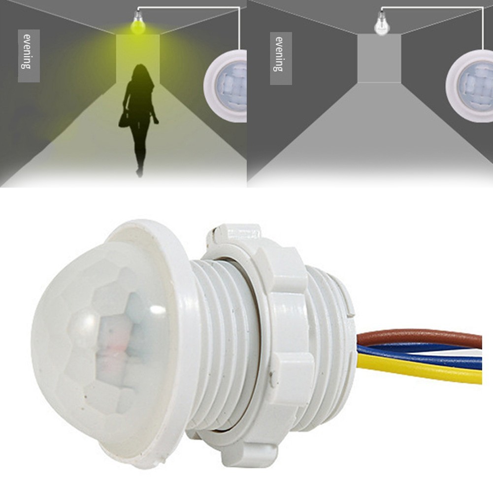 Automatic Infrared Sensor Switch for Human Body Detection Indoor Lights