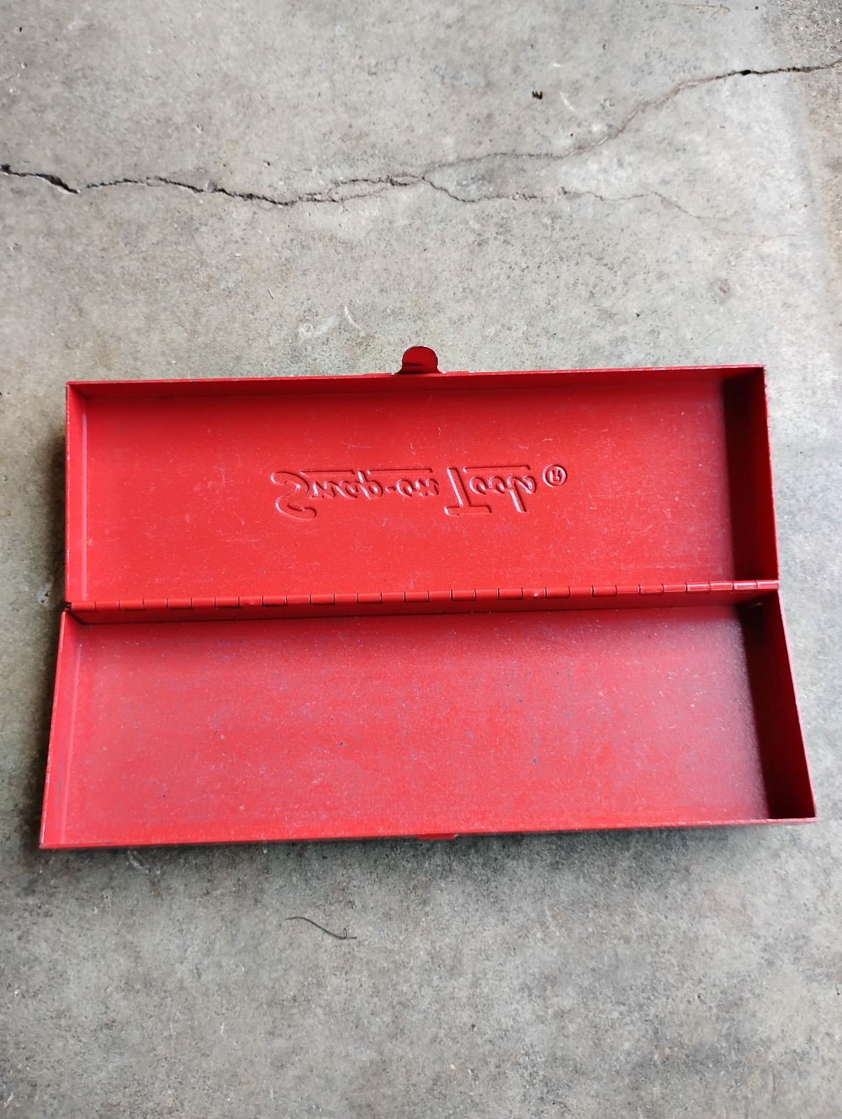 Vintage Snap On KRA-229 Tool Metal Box, Empty
