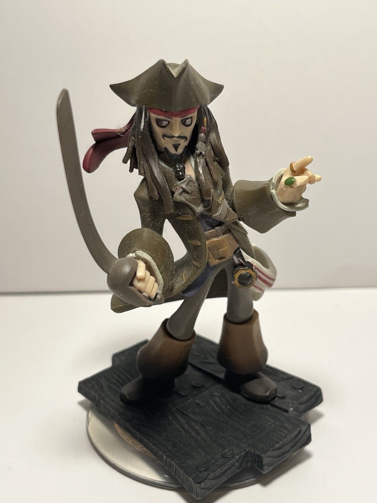 Jack Sparrow Figure Disney Infinity Model INF-1000003 Pirates Of The Caribbean