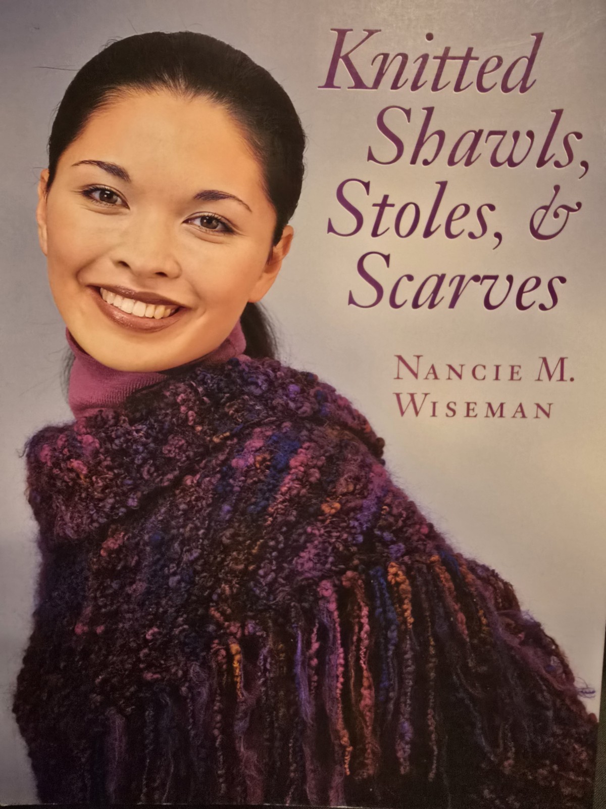 KNITTED SHAWLS  STOLES AND SCARVES
