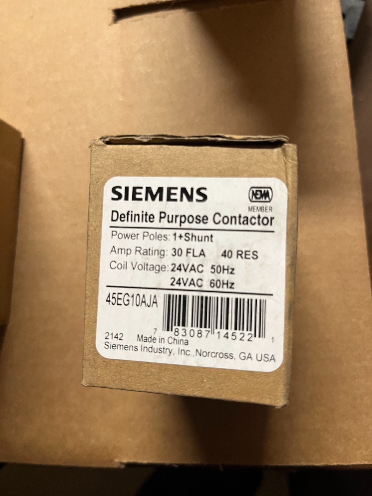 siemens  45EG10AJA  Definite Purpose Controller NEW IN BOX