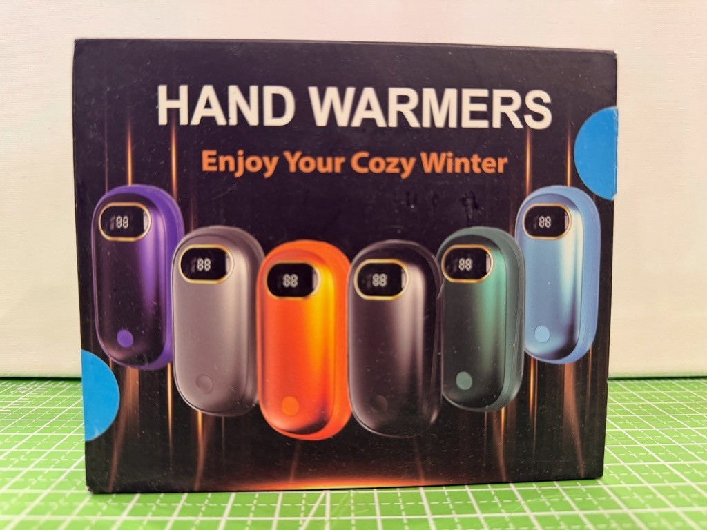 Mini Electric Hand Warmers 2-Pack USB-C Factory Sealed