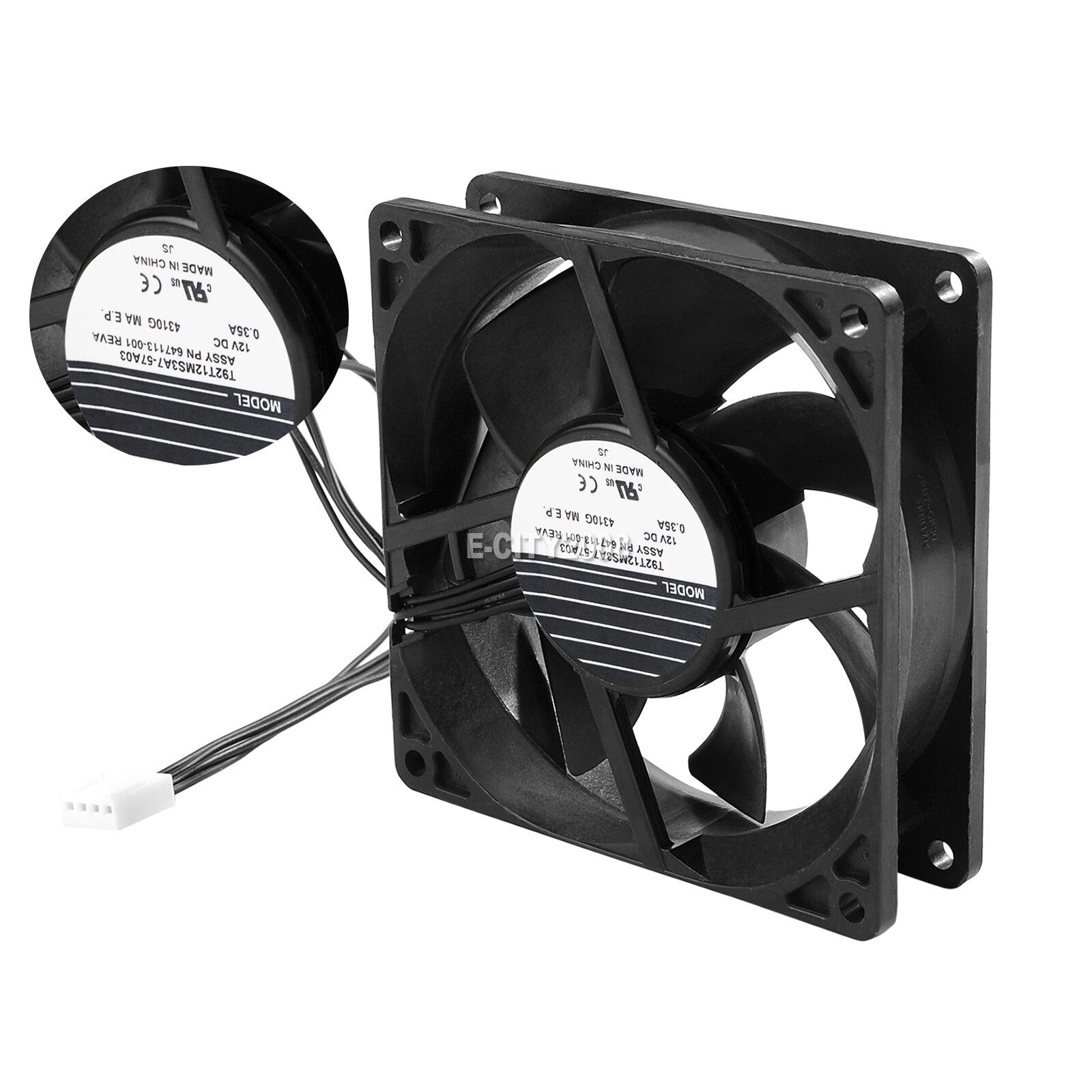 CPU Cooling Fan 647113-001 749598-001 782506-001 For HP Z840 Z820 SHIP From USA