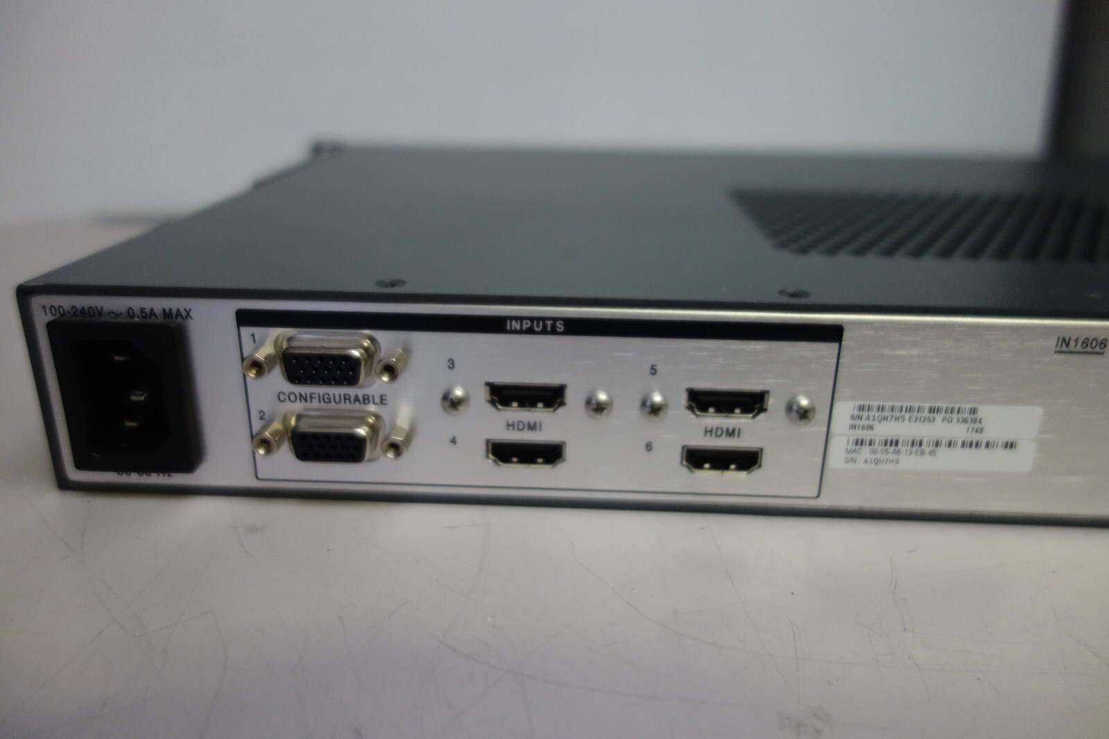Extron IN1606 Scaling Presentation Switcher