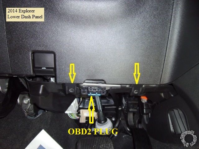 2011 - 2015 FORD EXPLORER PLUG AND PLAY REMOTE START WITH 2000 FT RANGE REMOTES