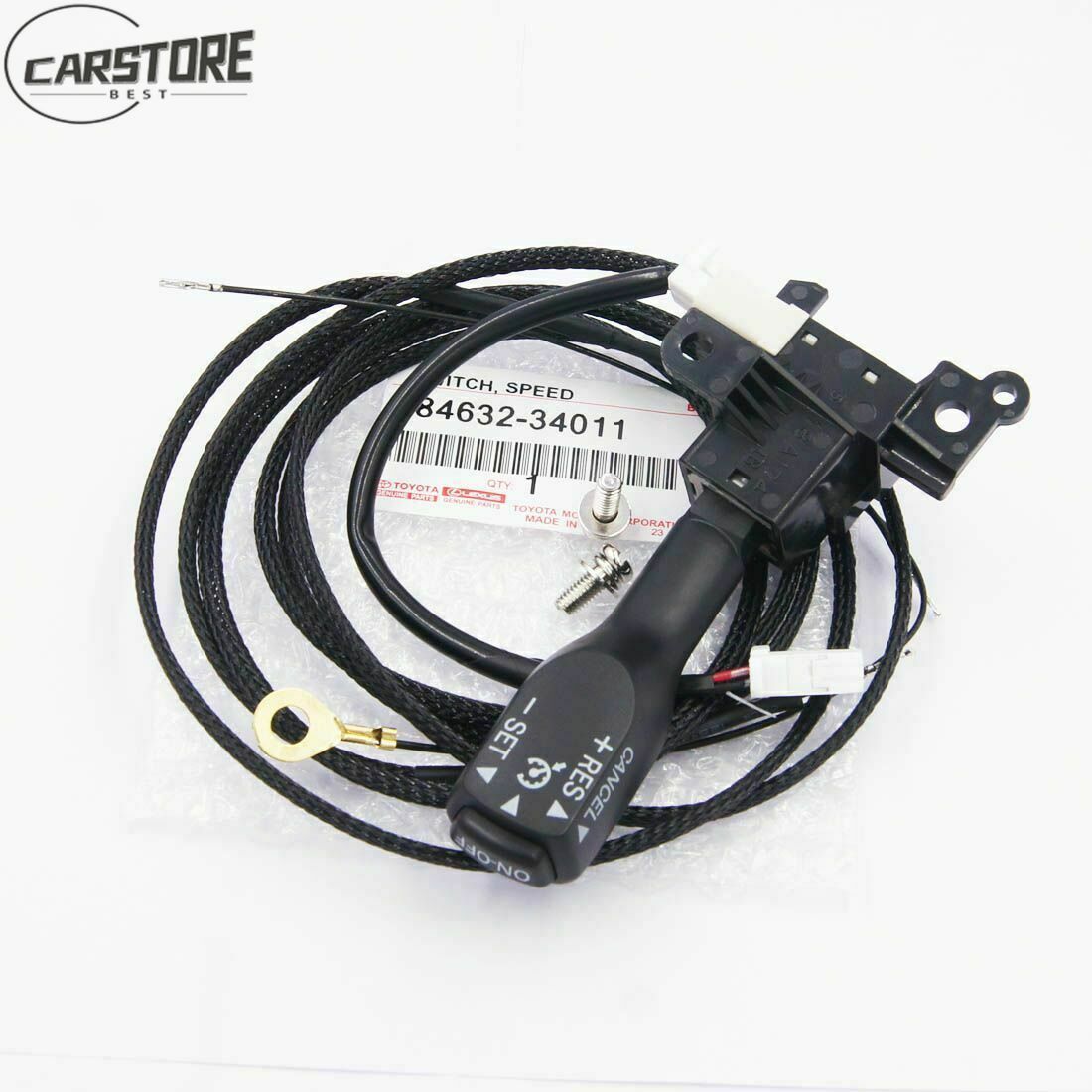 Cruise Control Stalk Switch+Wiring Harness Kit 8463234011 For Toyota Lexus