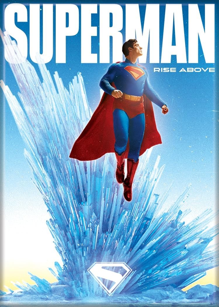 DC Comics Superman 2025 Fortress of Solitude Rise Above Refrigerator Magnet NEW