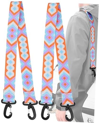 2 Pack Ski Boot Carrier Straps,Ski and Snowboard Boot Shoulder Purple Blue