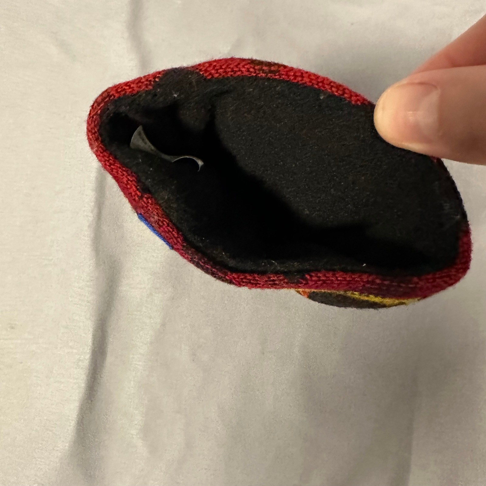 Pendleton Wool Mitten Single Glove Medium Multicolor Excellent Southwestern