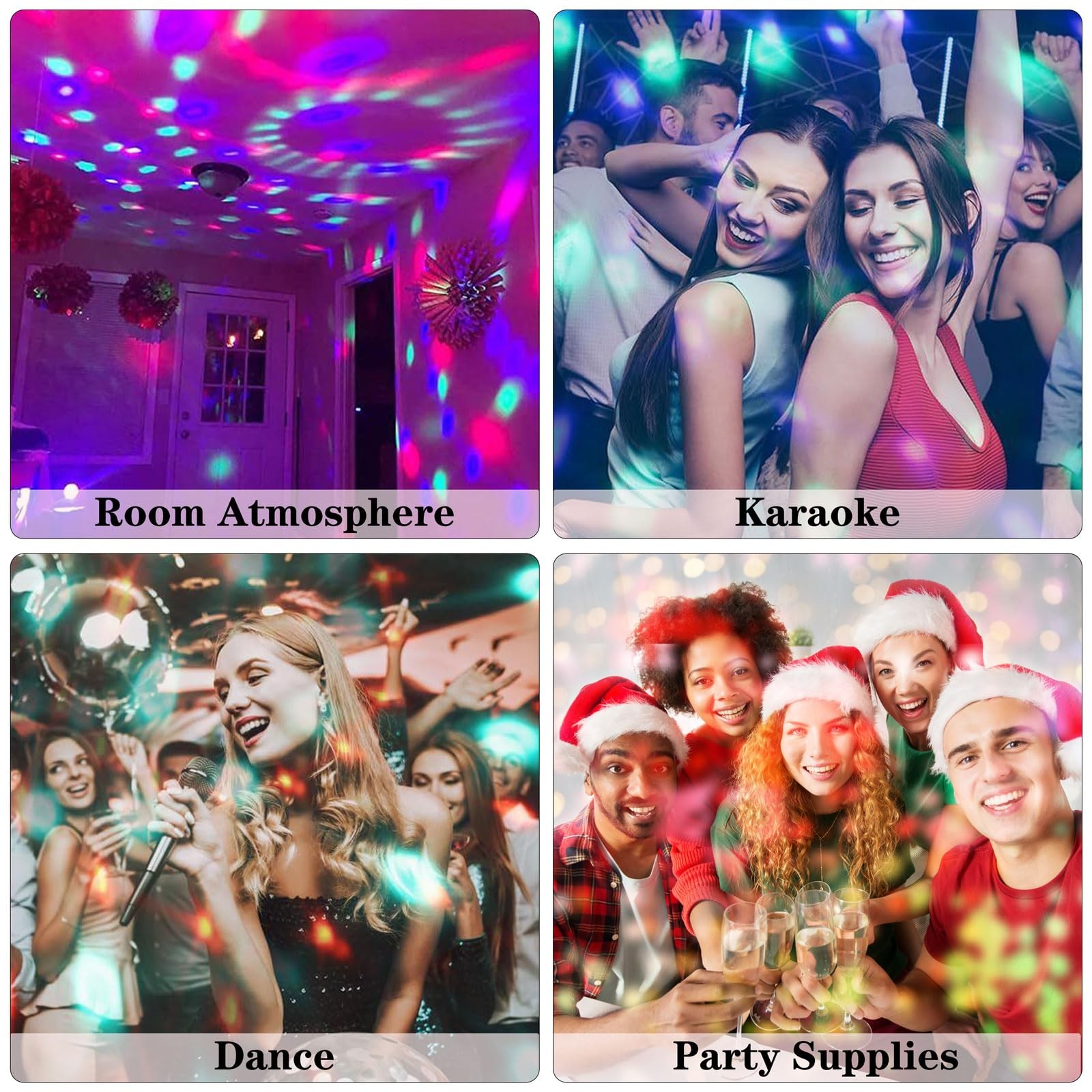 Karaoke Machine for Kids, Portable Bluetooth Speaker with 2 Wireless Micropho...