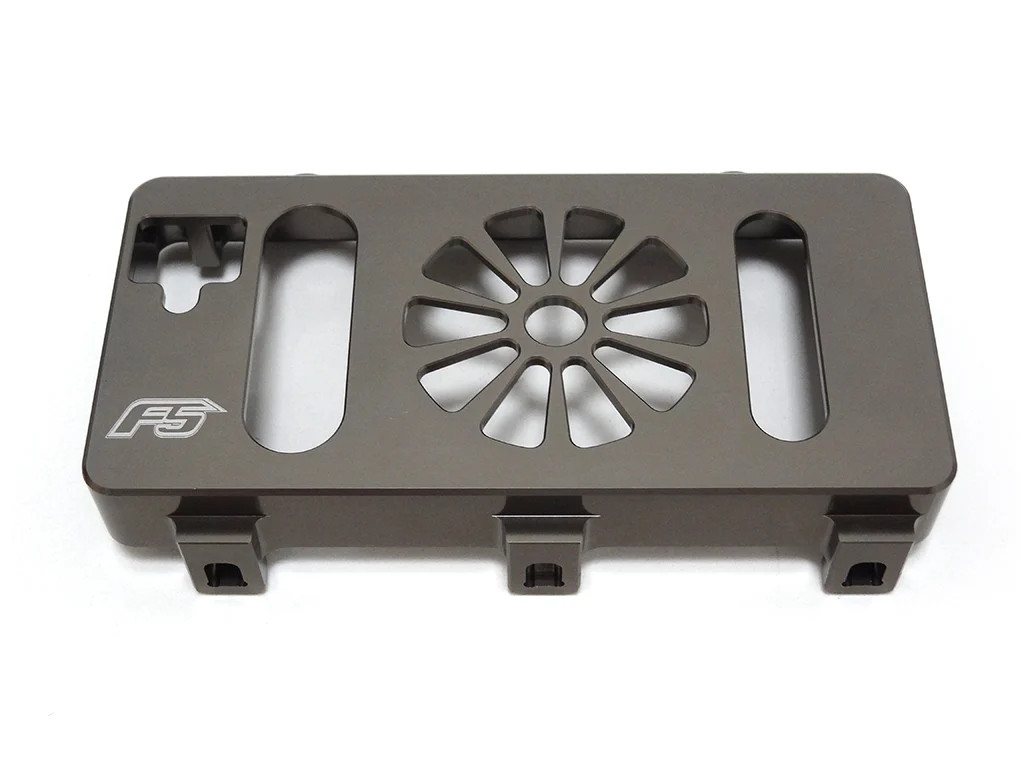 Rovan ROFUN EF5 CNC Aluminum ESC Cover Plate