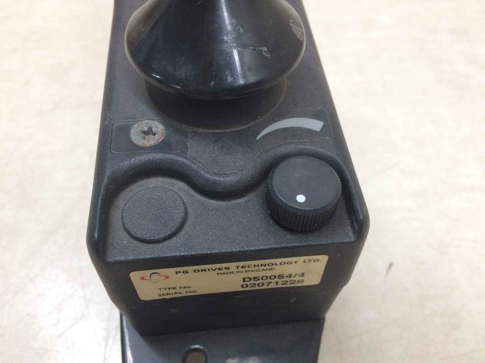 PG Drives D50054/4 Wheelchair Joystick From Otto Bock Wheelchair