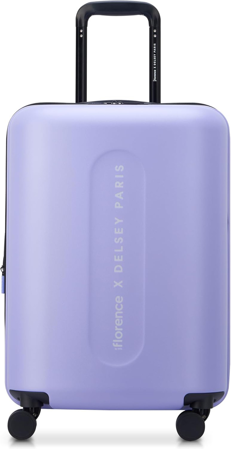 Catch Flights Hardside Expandable Luggage with Spinner Wheels, Lavender, Carry-O
