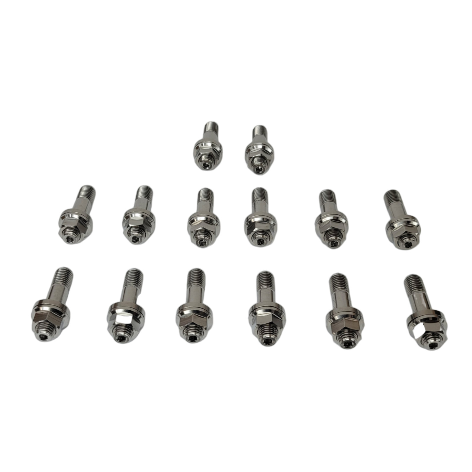 1pc SBP Titanium Exhaust Turbo Header Intake Plenum Manifold Stud Kit M10x1.25