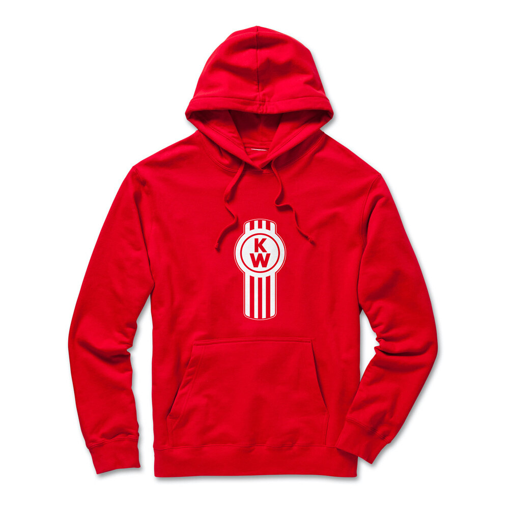 Kenworth Trucks Fan Favorite Hooded Sweatshirt KW Red Hoodie 3XL