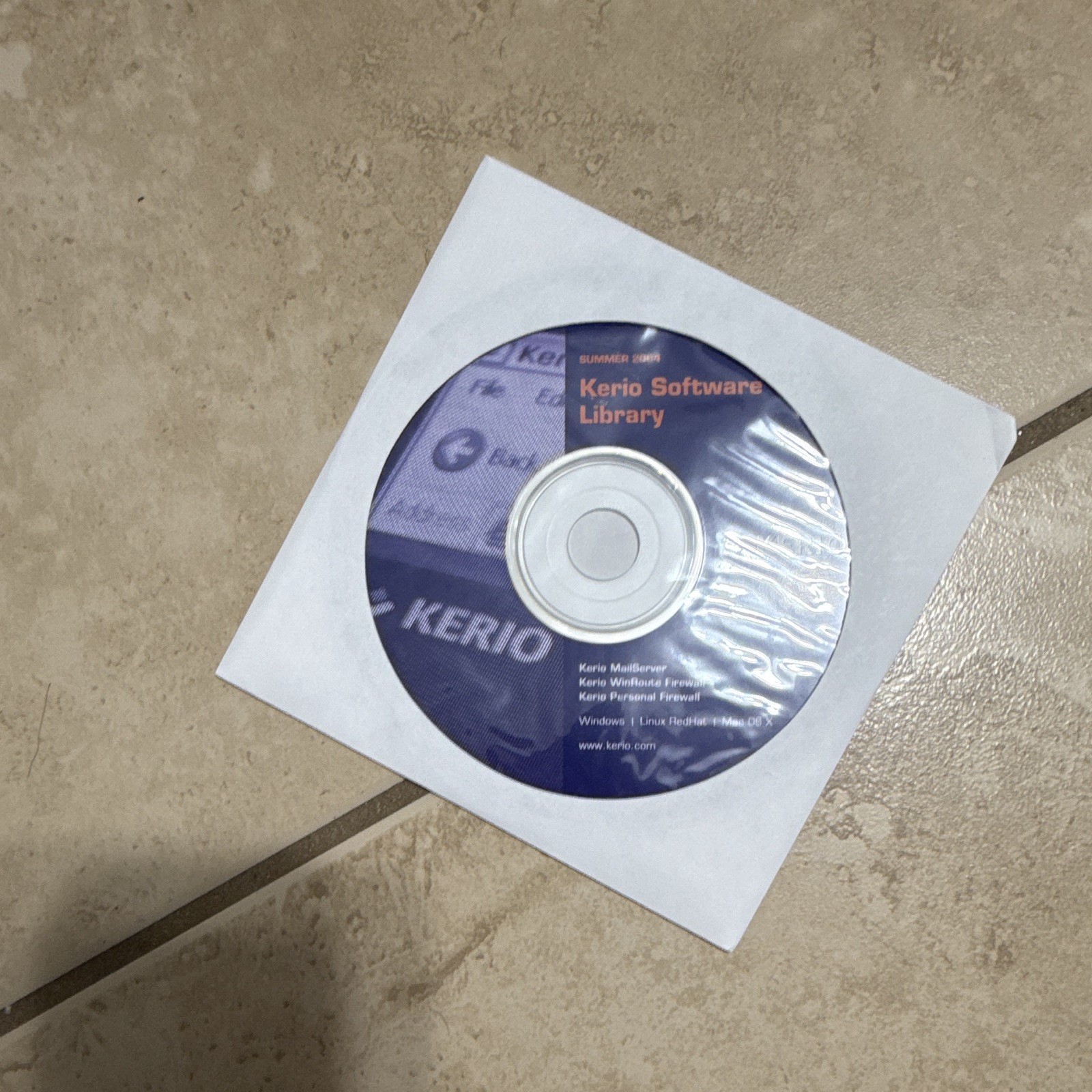 Kerio Kerio MailServer 5 Email Software CD for Windows, Linux, Solaris, MacOS X