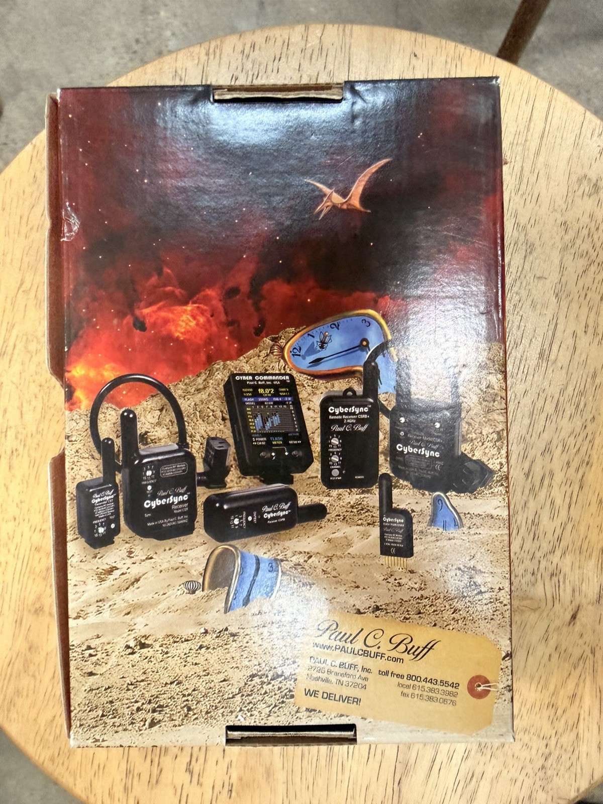 Paul C. Buff CyberSync CSR+ Wireless Flash Receiver in excellent condition.