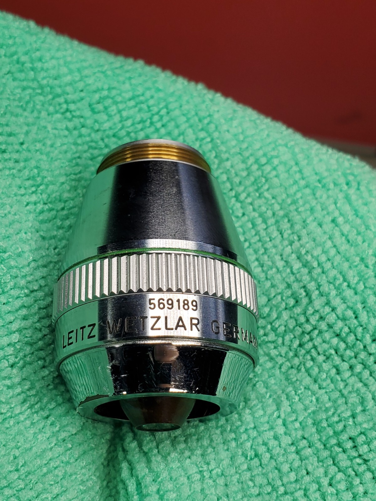 Leitz Leica Wetzlar Germany 569189 HL 20x/0.30 DF Microscope Objective