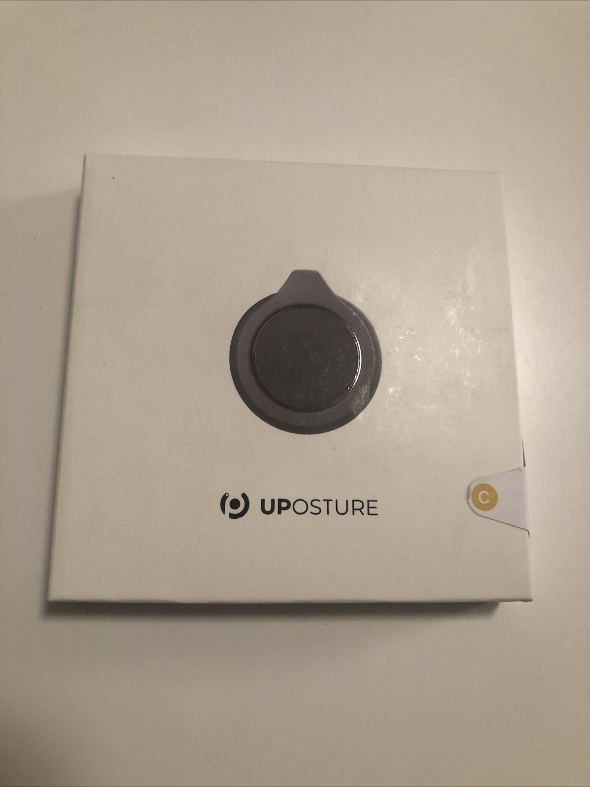 UPOSTURE Smart Necklace Posture TrainerReminder Confidence Builder Chrome Yellow