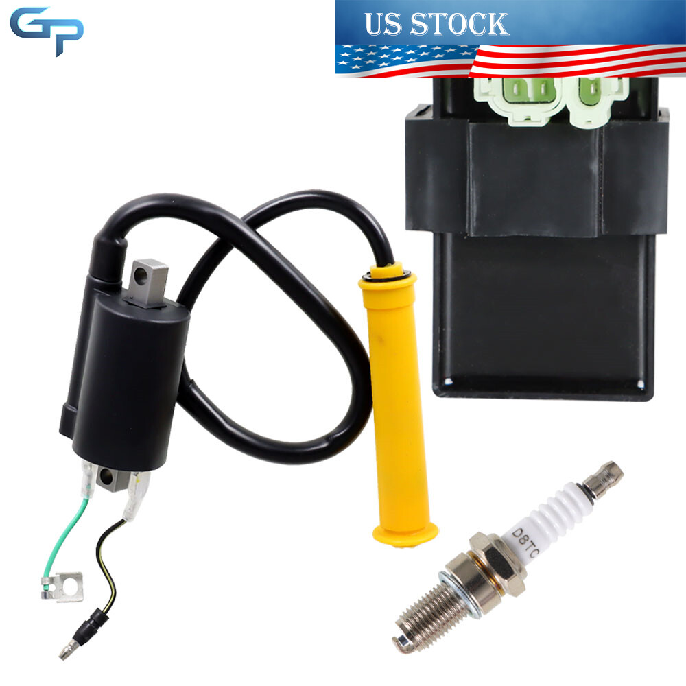 30500-HN1-003 For Honda TRX400EX Sportrax 400 2x4 Ignition Coil Spark Plug CDI