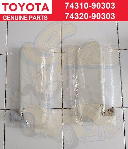 Toyota Genuine Sun Visor PAIR Land Cruiser BJ40 BJ45 FJ45 FJ55 HJ47 FJ40 1969~