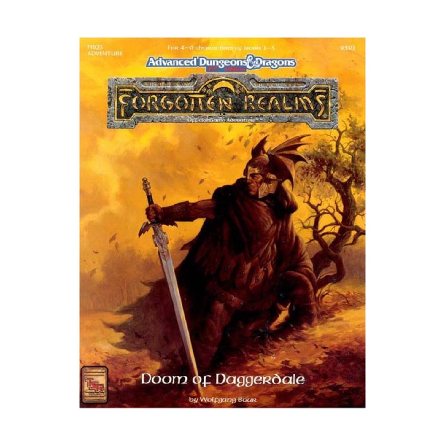 TSR Forgotten Realms Doom of Daggerdale VG+