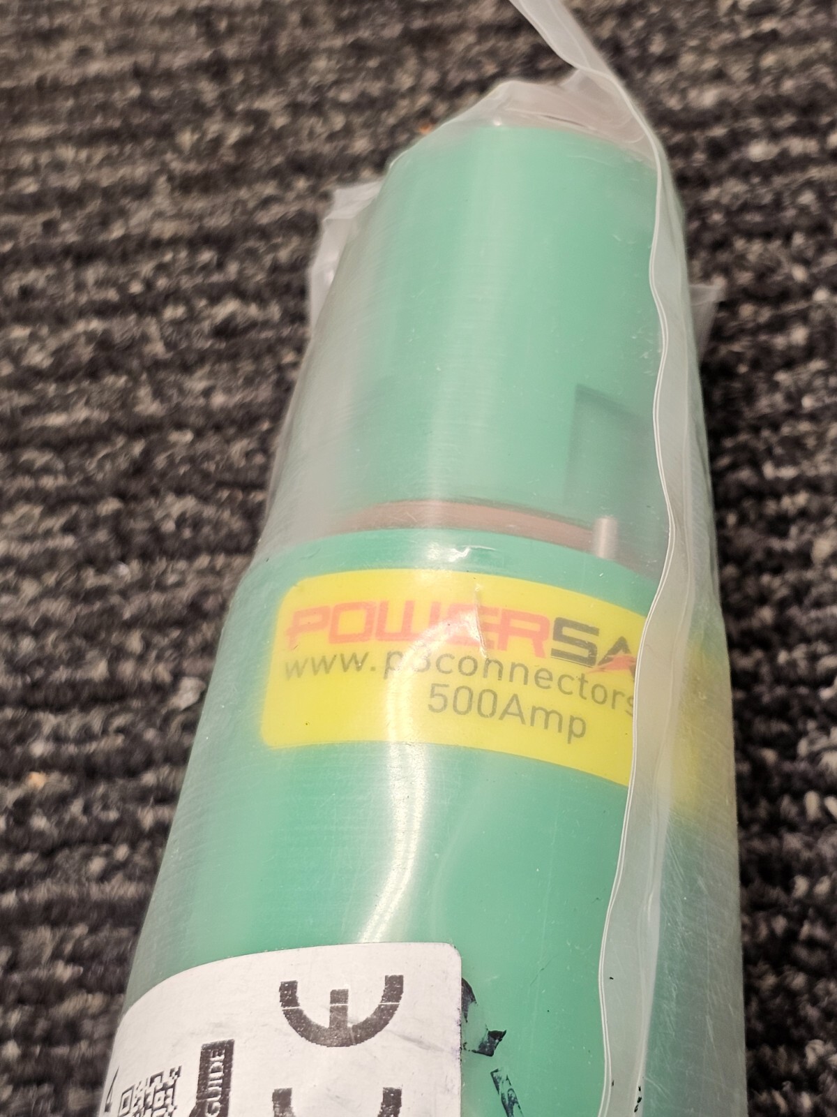 P3Connectors Powersafe SLD-E-GN-S120-M40A Single Pole Connection Drain Connector