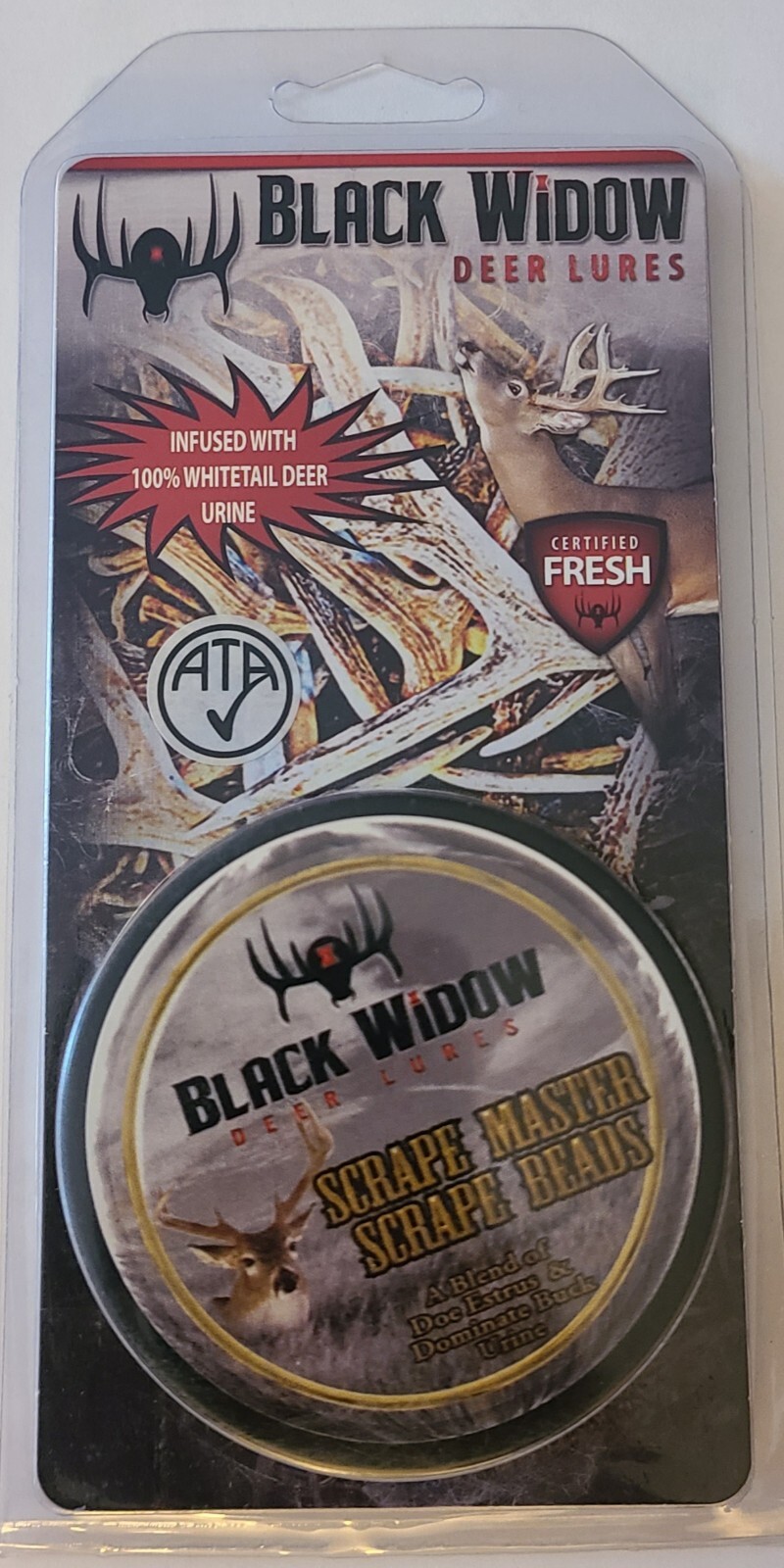 NEW Black Widow Scrape Beads Hot N Ready 2 oz. S0434