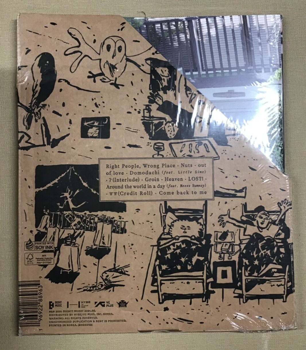 RM (BTS) Right Place, Wrong Person (Target Exclusive, CD) 3 Versions NEW 💿