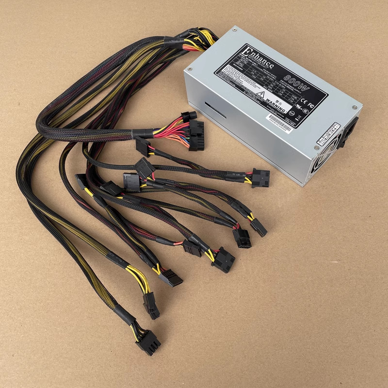1pc ENH-2180-1 800W industrial computer 2U server power supply