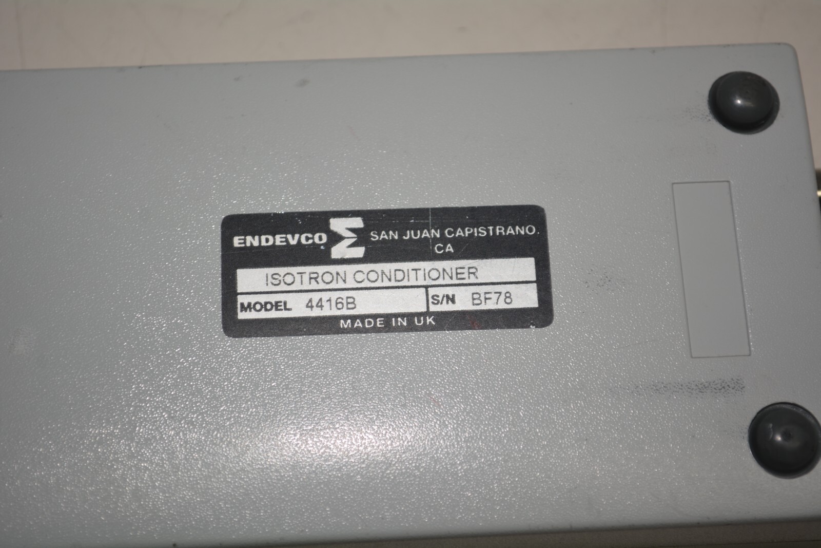 Endevco Isotron Conditioner 4416B #W2902
