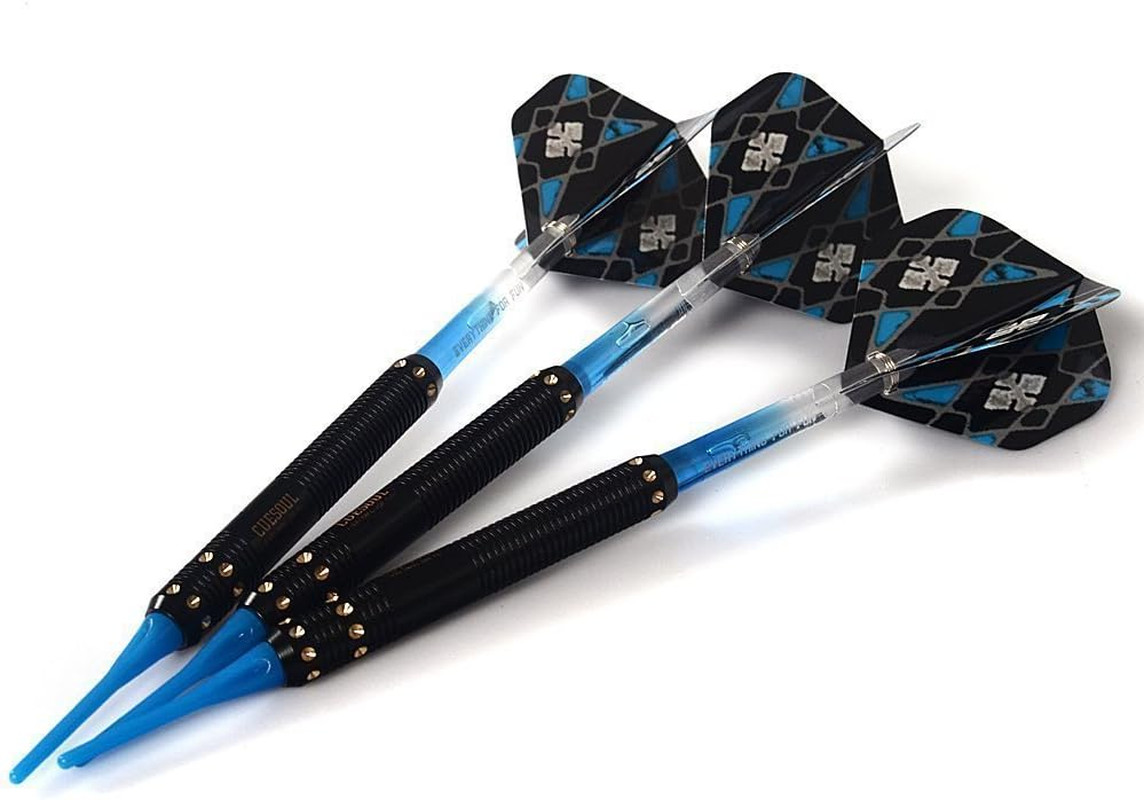 Soft Tip Darts Set Plastic Tip with Dart Case