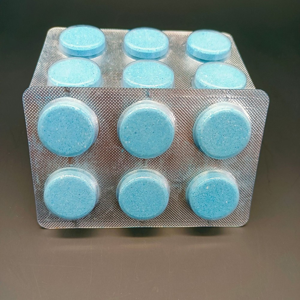 Car Windshield Glass Cleaner Effervescent Solid Tablets/Concentrated Washer