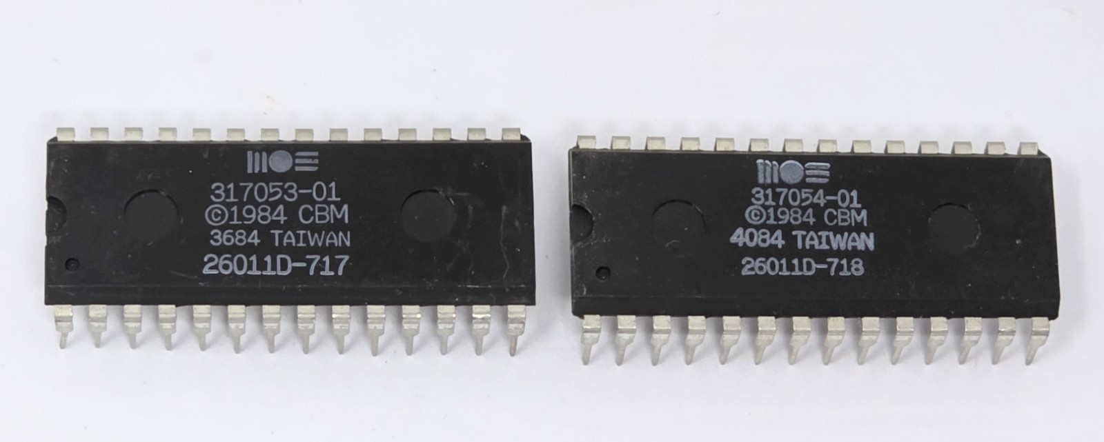 MOS 317053-01 & 317054-01 IC for Commodore 64