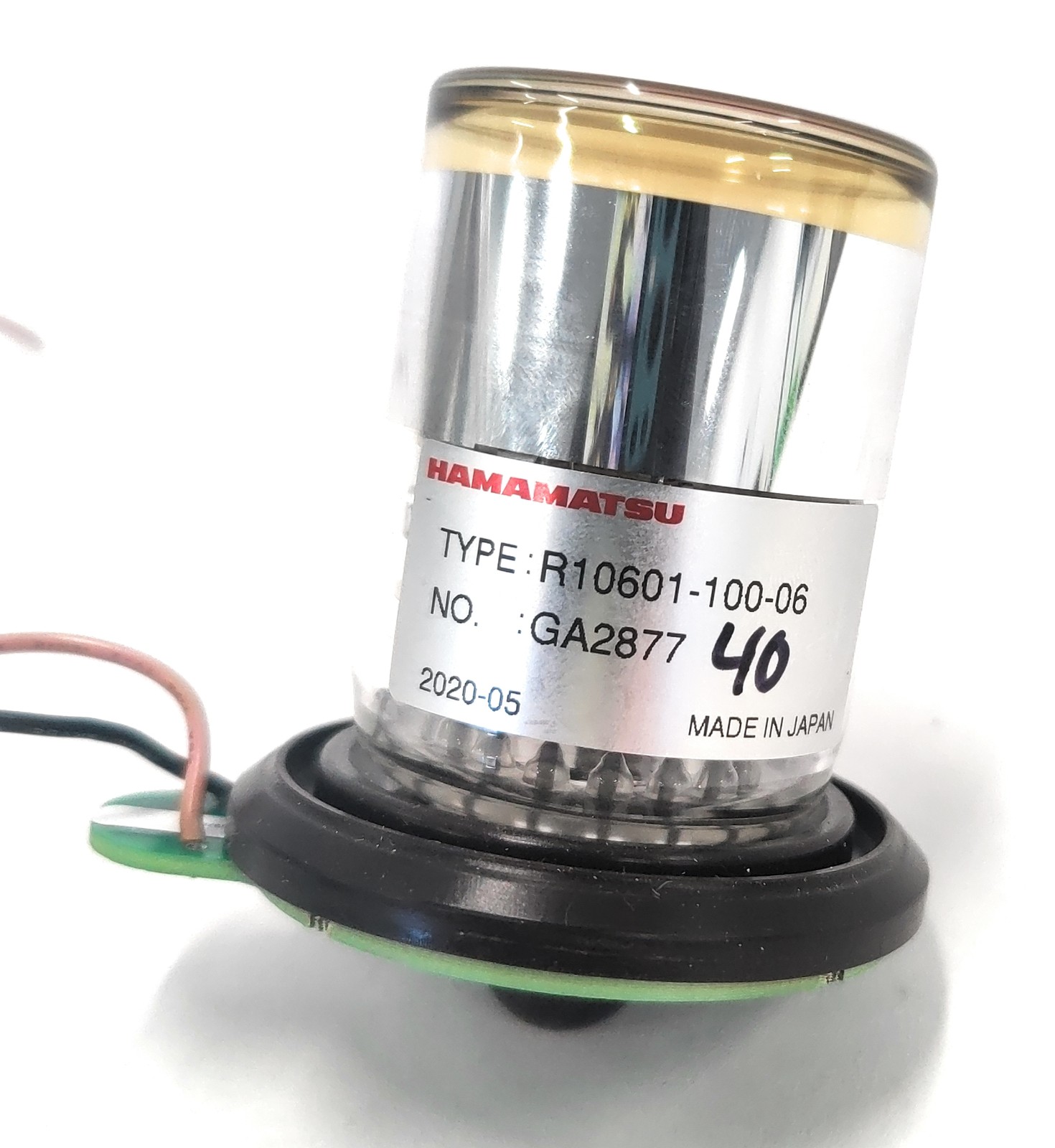 Hamamatsu R10601-100-06 34mm PMT Detector Gamma Camera/Photo Bialkali 300-650nm