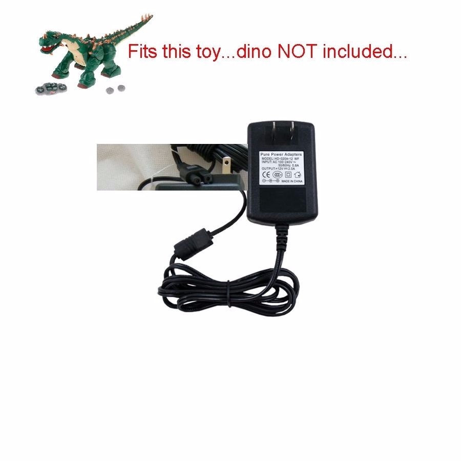 Combo  NEW Charger & NEW  Battery for  Fisher Price  Spike The Ultra Dinosaur