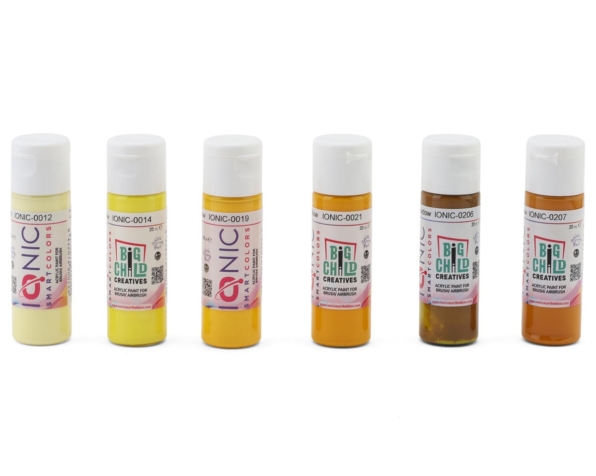 Ammo By Mig Ionic Sunfire Yellow Colors Airbrush Acrylic Paint Set