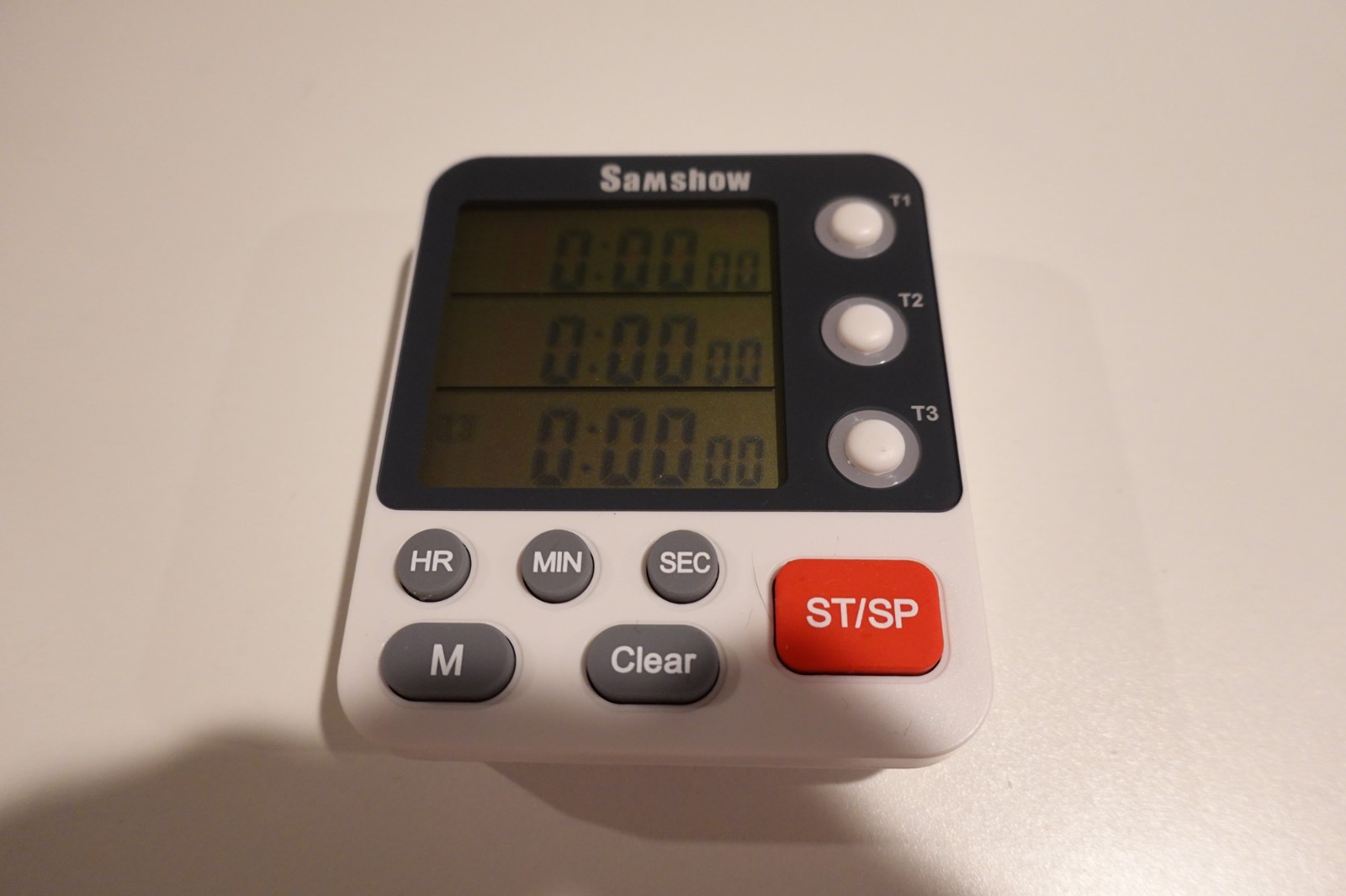 Digital Dual Kitchen Timer, 3 Channels Countdown Triple Timer for Cooking, Magne