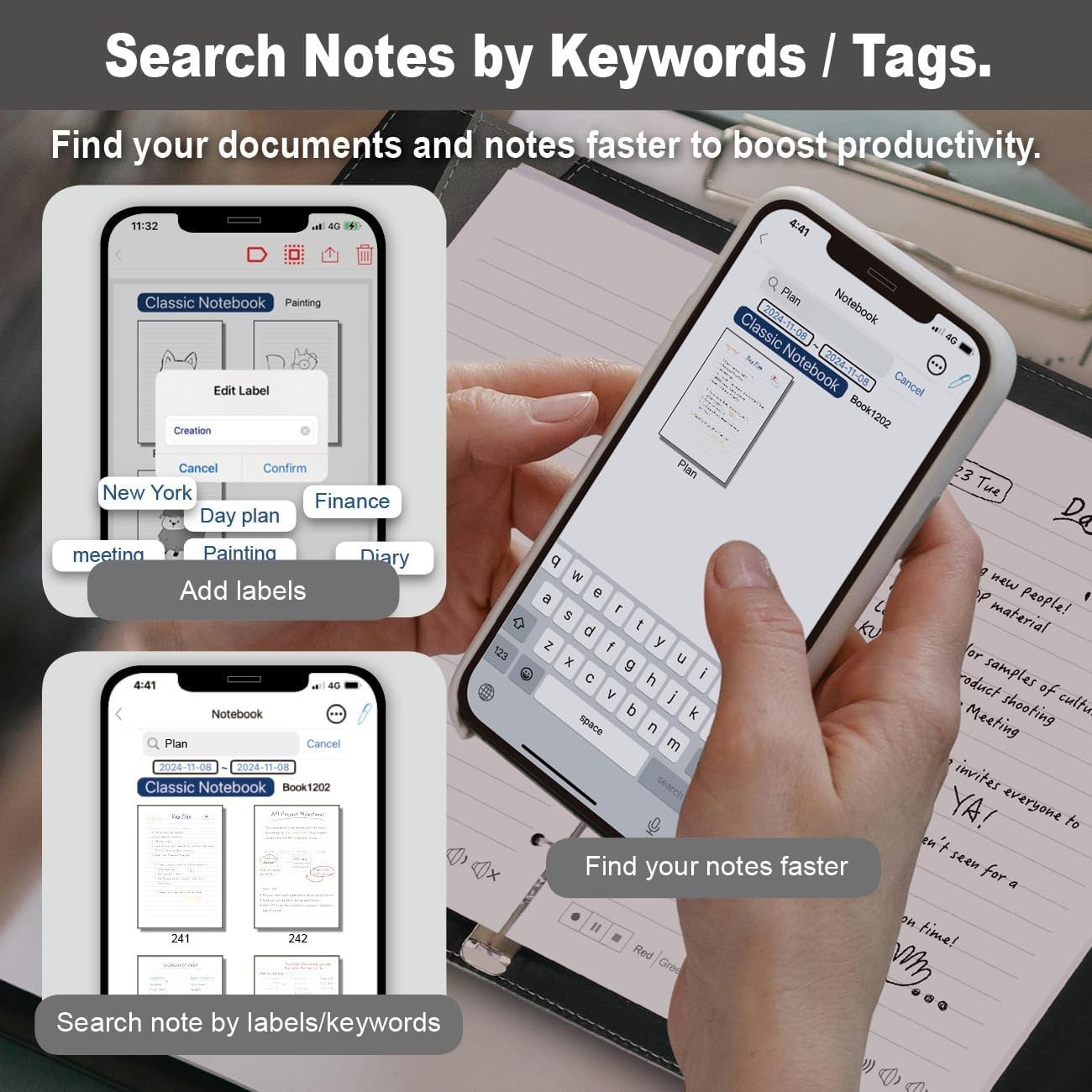 Digital Notebook with Smart Pen: Convert, Store & Share Handwritten Notes