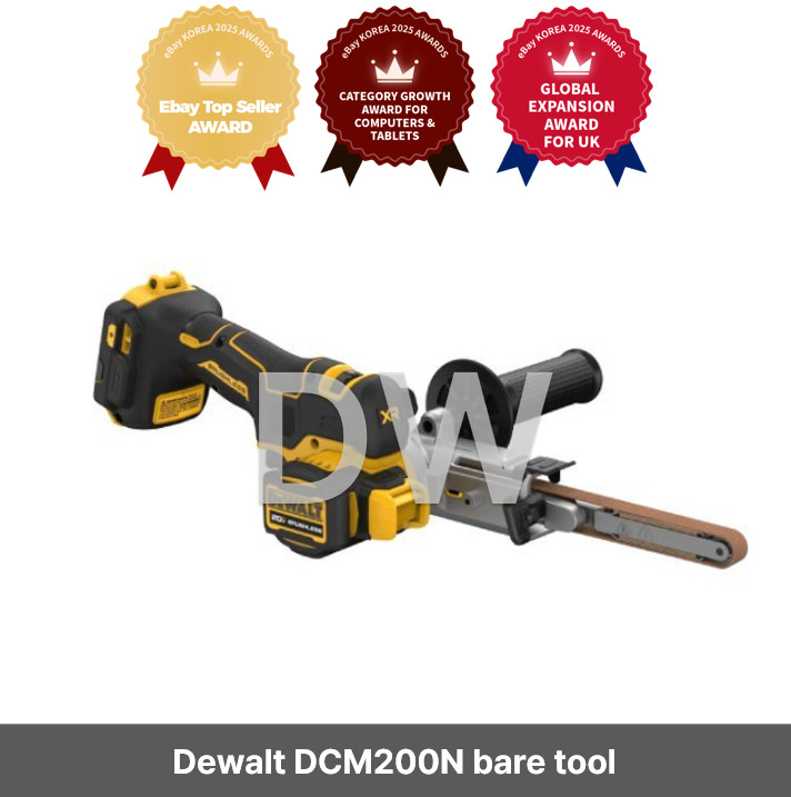 Dewalt 20V electric cordless charging belt sander DCM200N bare tool