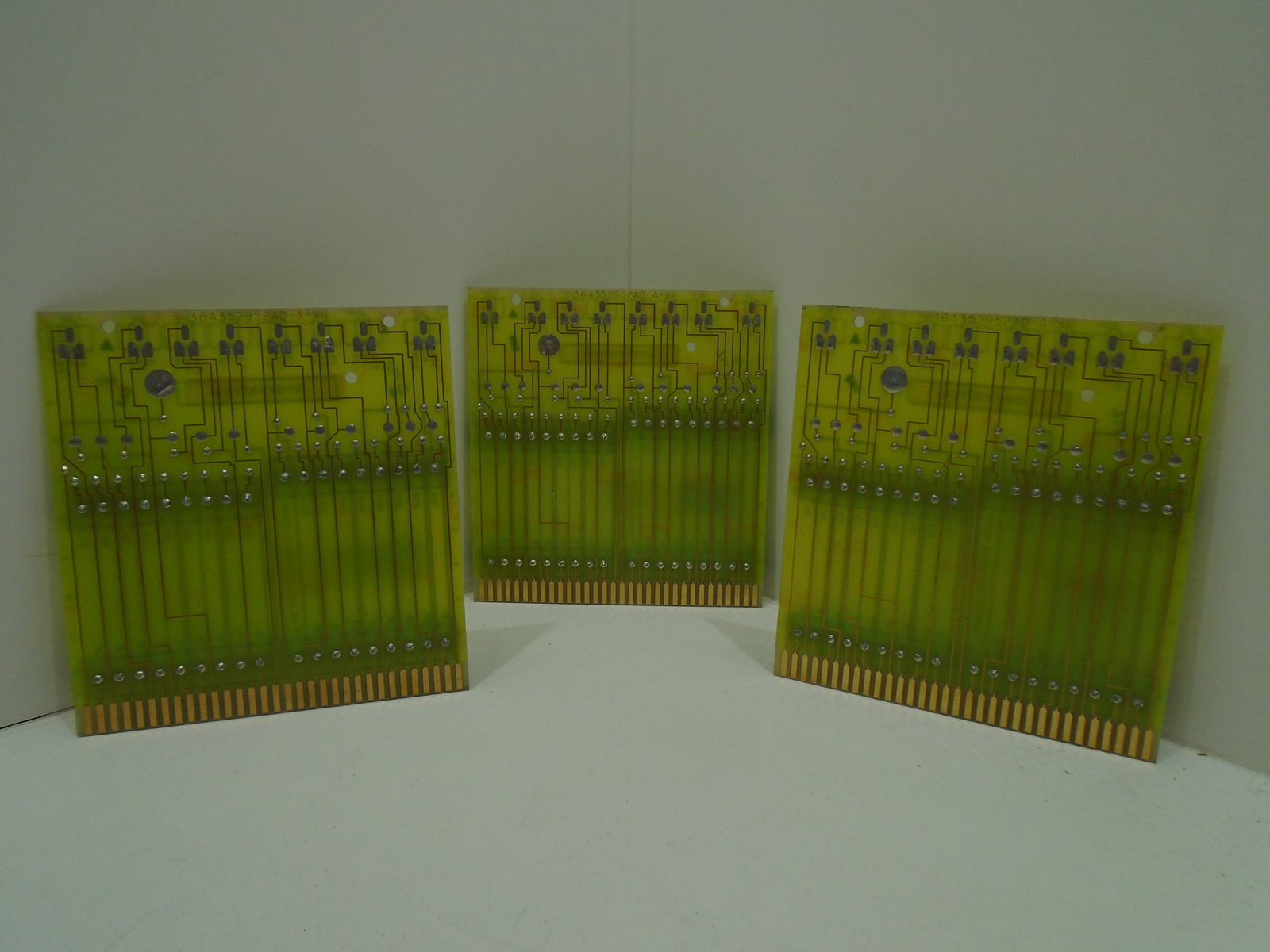 (LOT OF 3) GENERAL ELECTRIC 36A352952AD-A-XI CIRCUIT BOARD 7VZAB076 CC04