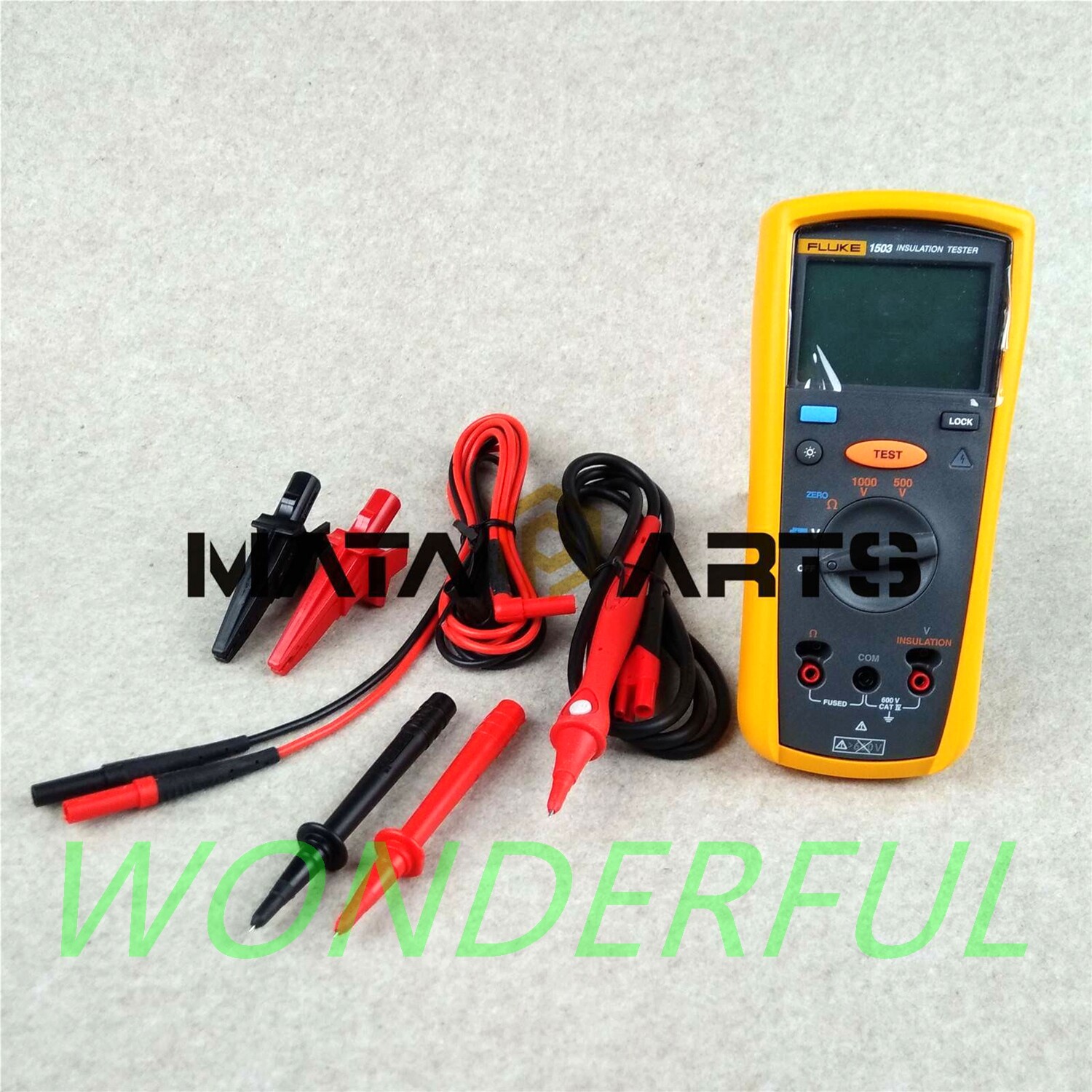 Fluke 1503 Digital Insulation Resistance Tester F1503 megger meter NEW Box